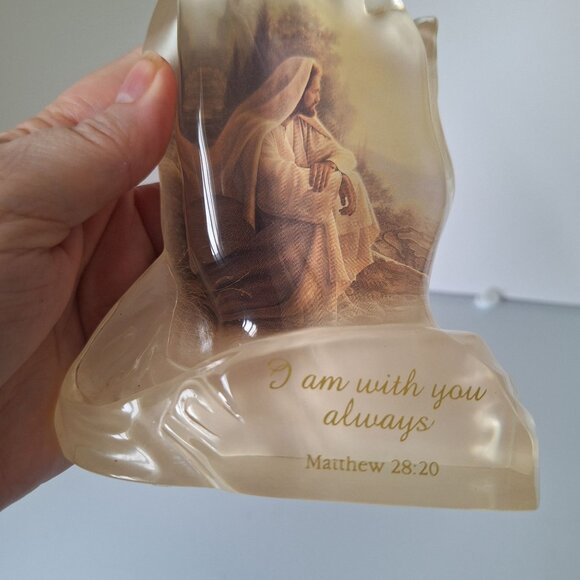 LTD EDITION BRADFORD EXCHANGE PRAYING HANDS I AM WITH YOU ALWAYS BY GREG OLSEN - Picture 3 of 6
